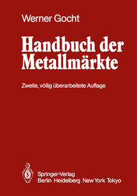 Vorderes Coverbild Handbuch der Metallmärkte