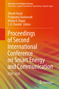 Vorderes Coverbild Proceedings of Second International Conference on Smart Energy and Communication