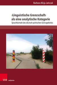 Vorderes Coverbild ›Linguistische Grenzschaft‹ als eine analytische Kategorie