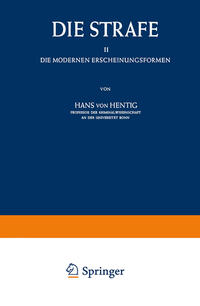 Vorderes Coverbild Die Strafe II