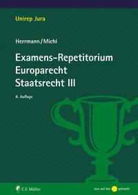Vorderes Coverbild Examens-Repetitorium Europarecht. Staatsrecht III