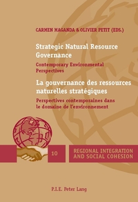 Vorderes Coverbild Strategic Natural Resource Governance / La gouvernance des ressources naturelles stratégiques