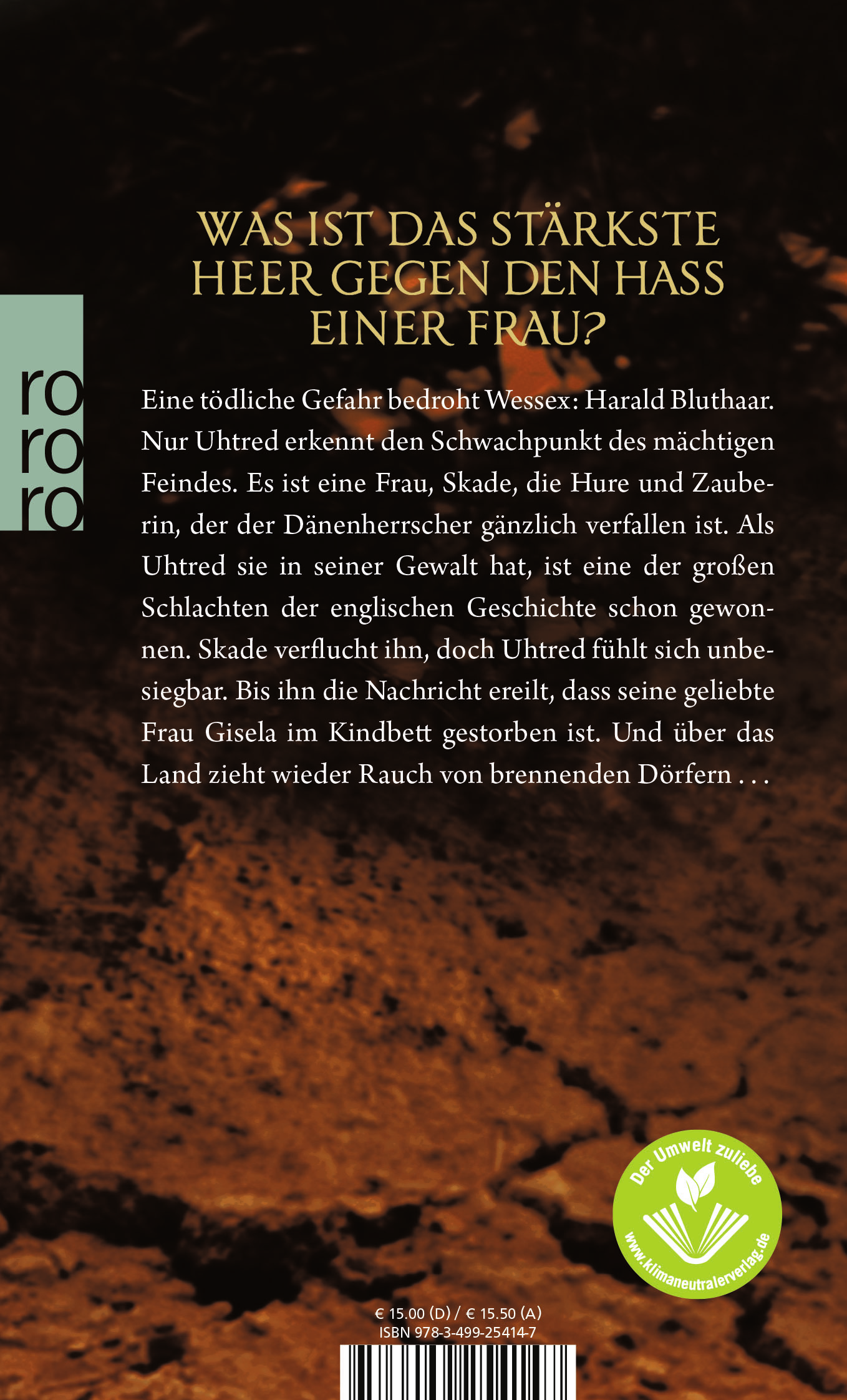 Rückseitencover Das brennende Land