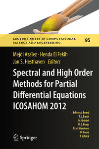 Vorderes Coverbild Spectral and High Order Methods for Partial Differential Equations - ICOSAHOM 2012