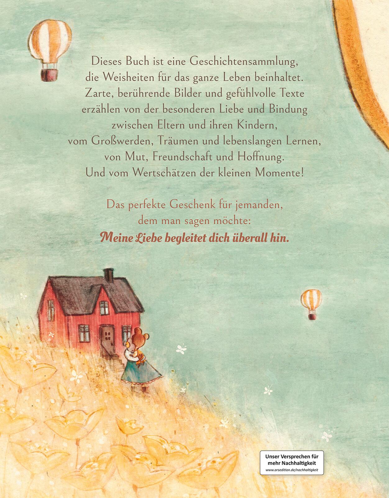 Rückseitencover Meine Liebe begleitet dich überall hin
