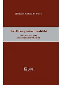Vorderes Coverbild Das Desorganisationsdelikt
