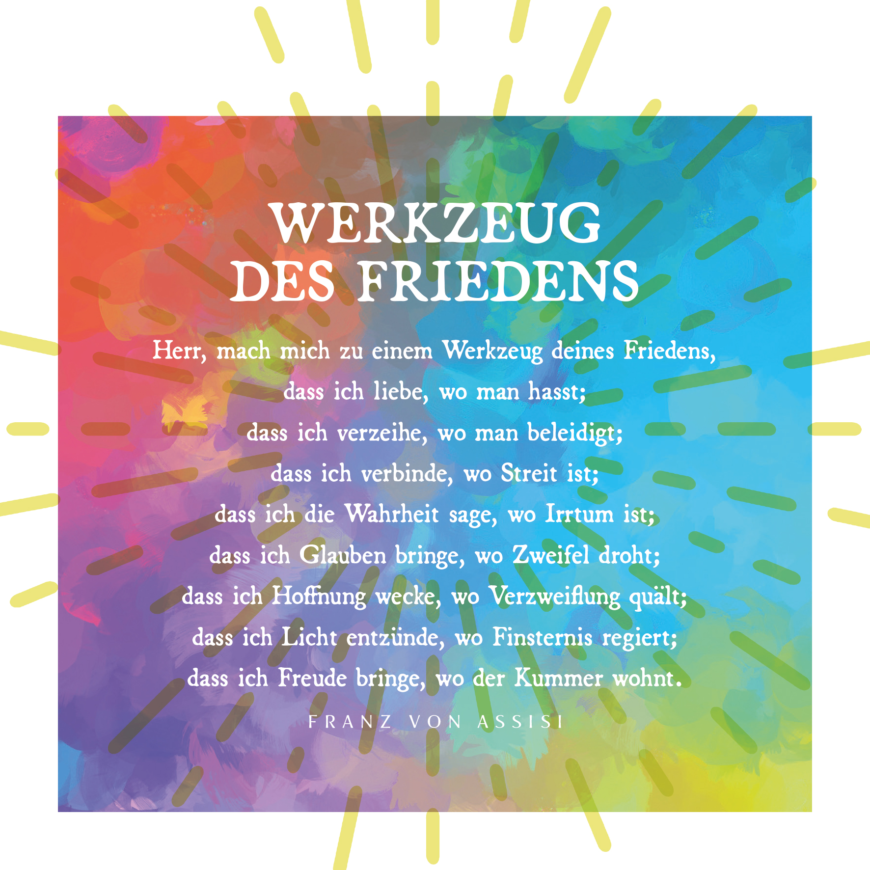 Beispielinhalt (Bild) Connected to God