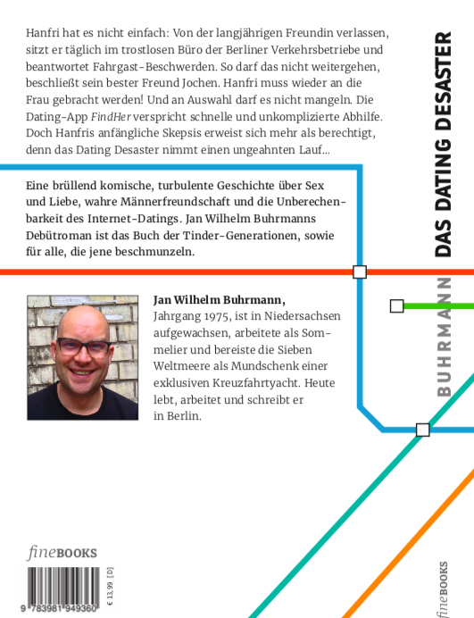 Rückseitencover Das Dating Desaster