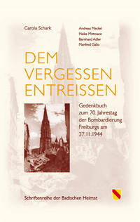 Vorderes Coverbild Dem Vergessen entreißen
