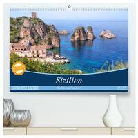 Vorderes Coverbild Sizilien - Italien mal anders (hochwertiger Premium Wandkalender 2025 DIN A2 quer), Kunstdruck in Hochglanz