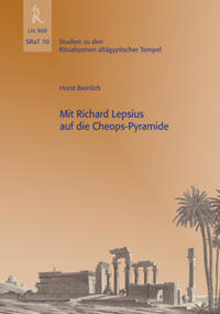 Vorderes Coverbild Mit Richard Lepsius auf die Cheops-Pyramide