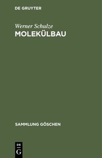 Vorderes Coverbild Molekülbau