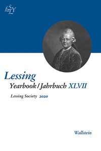 Vorderes Coverbild Lessing Yearbook/Jahrbuch XLVII, 2020