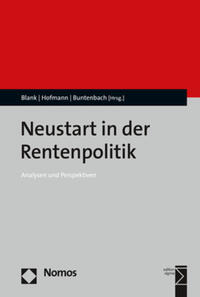 Vorderes Coverbild Neustart in der Rentenpolitik