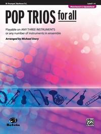 Vorderes Coverbild Pop Trios for All - Bb Trumpet / Baritone T.C.
