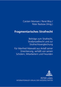 Vorderes Coverbild Fragmentarisches Strafrecht