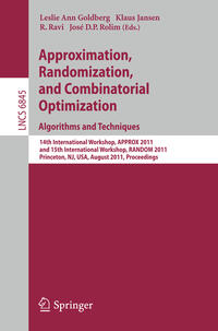 Vorderes Coverbild Approximation, Randomization, and Combinatorial Optimization. Algorithms and Techniques