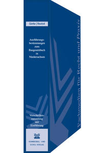 Vorderes Coverbild Ausführungsbestimmungen zum Baugesetzbuch in Niedersachsen