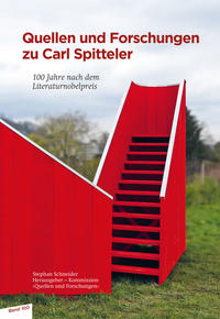 Vorderes Coverbild Quellen und Forschungen zu Carl Spitteler