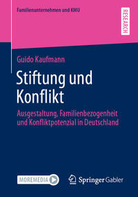 Vorderes Coverbild Stiftung und Konflikt