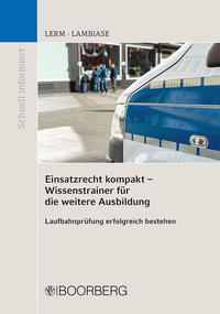 Vorderes Coverbild Einsatzrecht kompakt - Wissenstrainer für die weitere Ausbildung