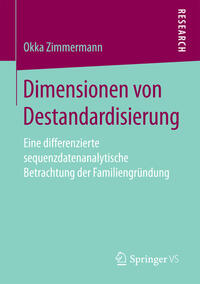 Vorderes Coverbild Dimensionen von Destandardisierung