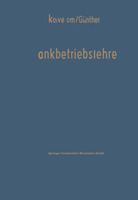 Vorderes Coverbild Bankbetriebslehre