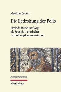 Vorderes Coverbild Die Bedrohung der Polis