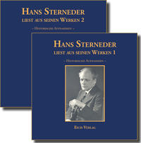 Vorderes Coverbild Hans Sterneder liest aus seinen Werken 1 und 2