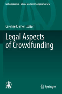 Vorderes Coverbild Legal Aspects of Crowdfunding