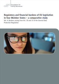 Vorderes Coverbild Regulatory and financial burdens of EU legislation in four Member States - a comparative study