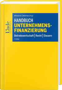 Vorderes Coverbild Handbuch Unternehmensfinanzierung