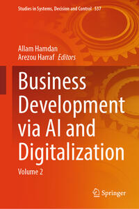 Vorderes Coverbild Business Development via AI and Digitalization