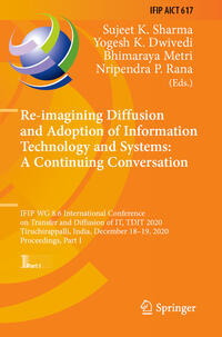 Vorderes Coverbild Re-imagining Diffusion and Adoption of Information Technology and Systems: A Continuing Conversation
