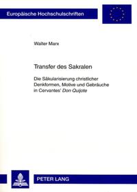 Vorderes Coverbild Transfer des Sakralen