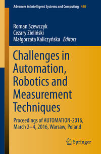 Vorderes Coverbild Challenges in Automation, Robotics and Measurement Techniques