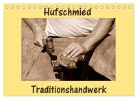 Vorderes Coverbild Hufschmied Traditionshandwerk (Tischkalender 2025 DIN A5 quer), CALVENDO Monatskalender