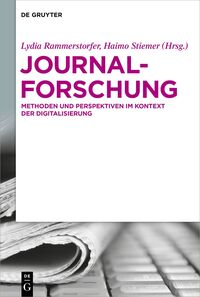 Vorderes Coverbild Journalforschung