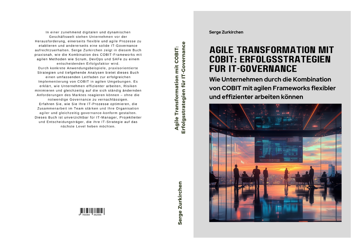 Gesamtes Coverbild Agile Transformation mit COBIT: Erfolgsstrategien für IT-Governance