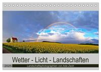 Vorderes Coverbild Wetter - Licht - Landschaften (Tischkalender 2025 DIN A5 quer), CALVENDO Monatskalender