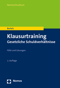 Vorderes Coverbild Klausurtraining Gesetzliche Schuldverhältnisse