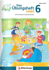 Vorderes Coverbild Das Übungsheft Lesen 6