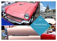 Vorderes Coverbild Thunderbird - Ford-Ikone der Fünfziger Jahre (Wandkalender 2025 DIN A2 quer), CALVENDO Monatskalender