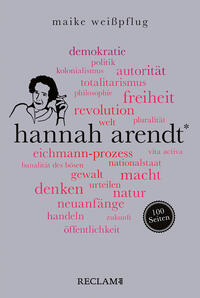 Vorderes Coverbild Hannah Arendt. 100 Seiten