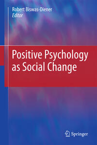 Vorderes Coverbild Positive Psychology as Social Change