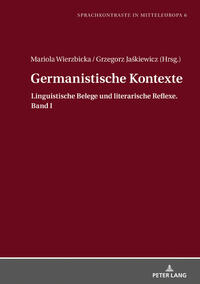 Vorderes Coverbild Germanistische Kontexte