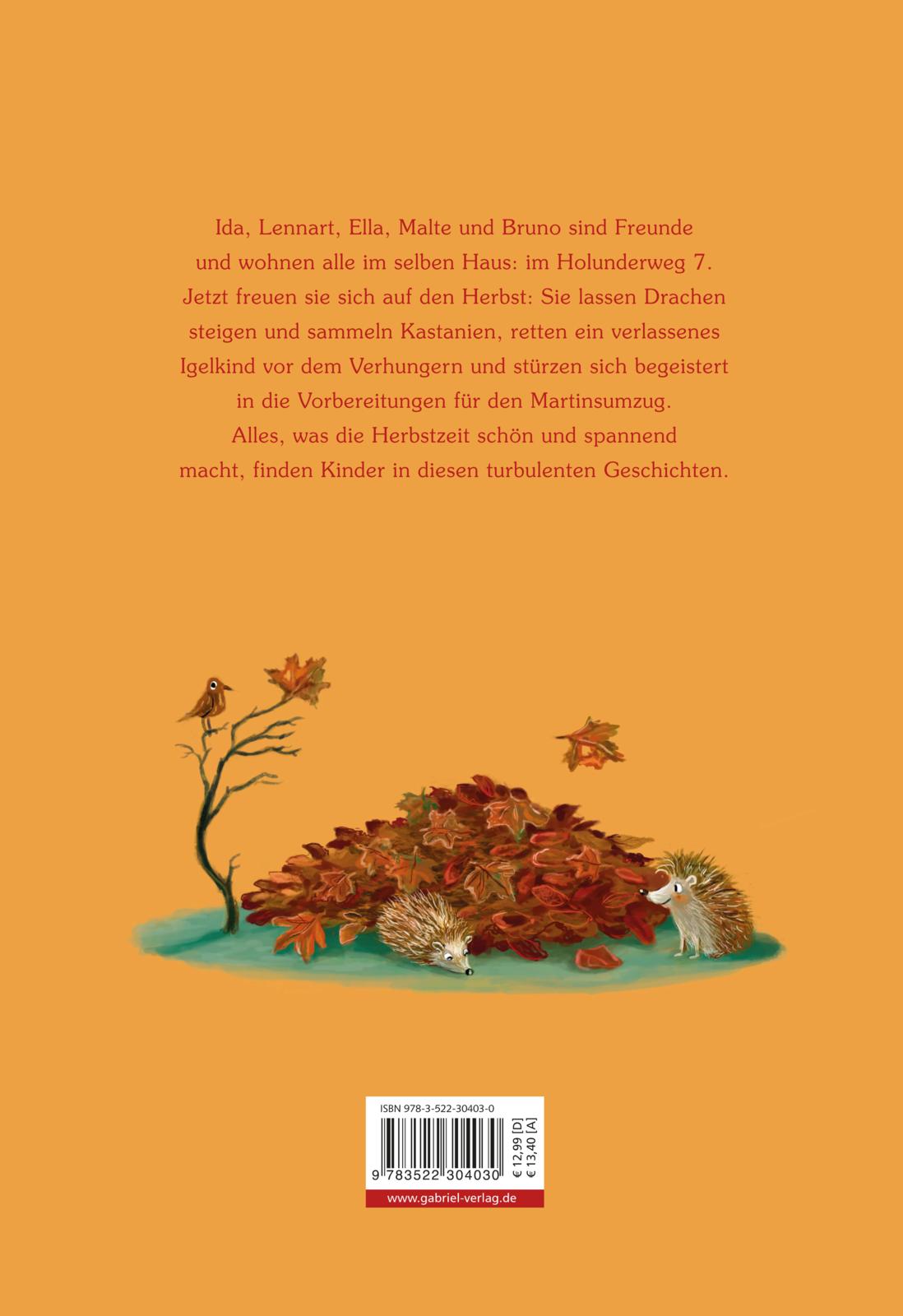 Rückseitencover Holunderweg: Herbst im Holunderweg