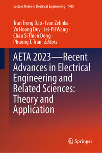 Vorderes Coverbild AETA 2023—Recent Advances in Electrical Engineering and Related Sciences: Theory and Application