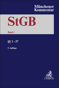 Vorderes Coverbild Münchener Kommentar zum Strafgesetzbuch Bd. 1: §§ 1-37