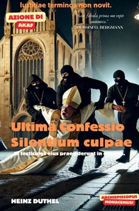 Vorderes Coverbild Ultima Confessio. Silentium culpae